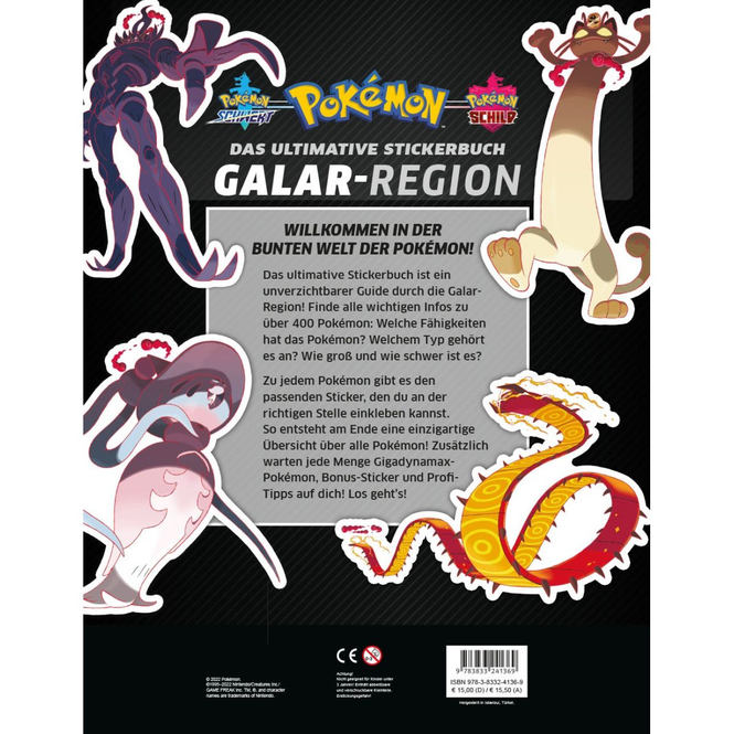 Pokémon - Das ultimative Stickerbuch - Galar-Region