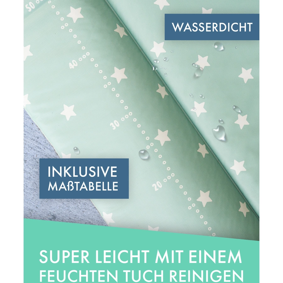 pic Bear Wickelauflage 72x85cm Sterne celadon