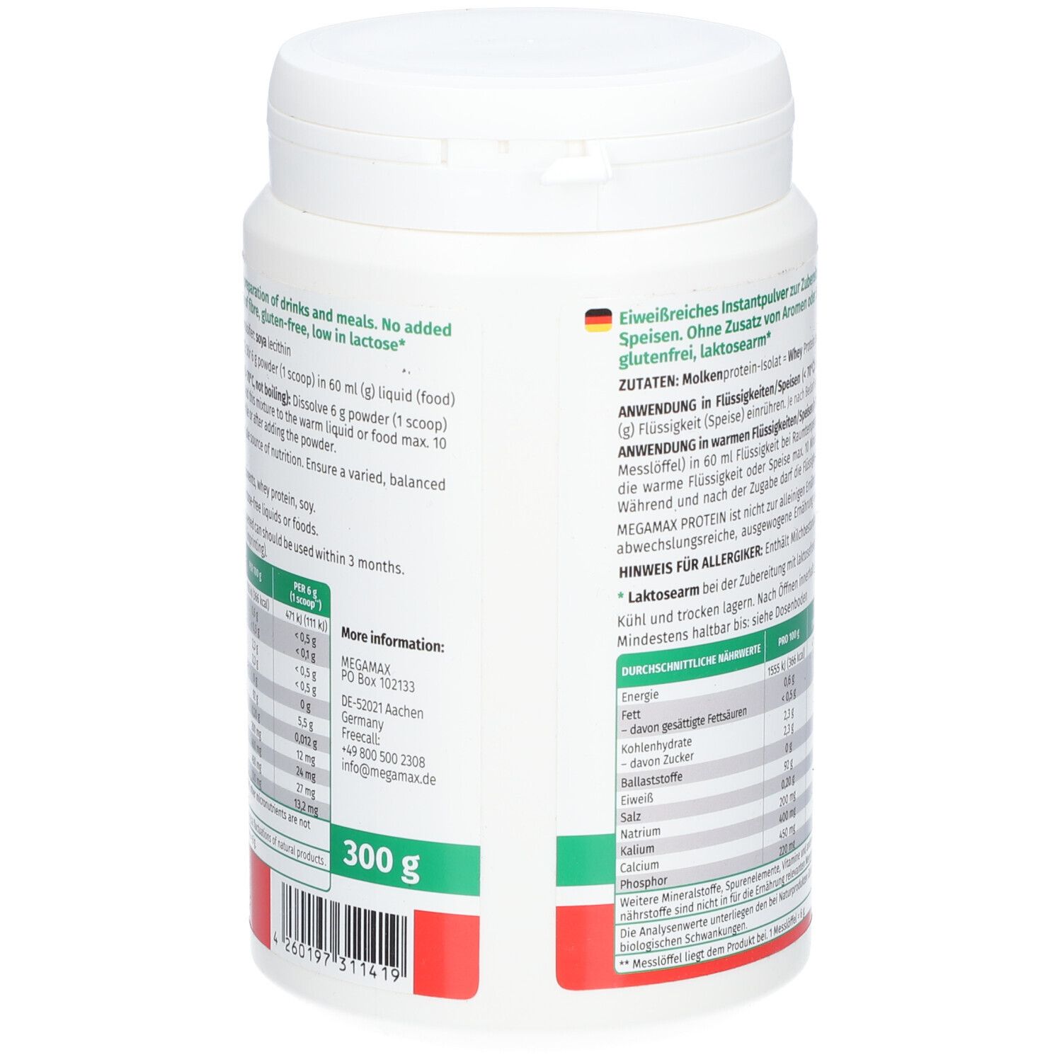 MEGAMAX® Protein Instant Powder