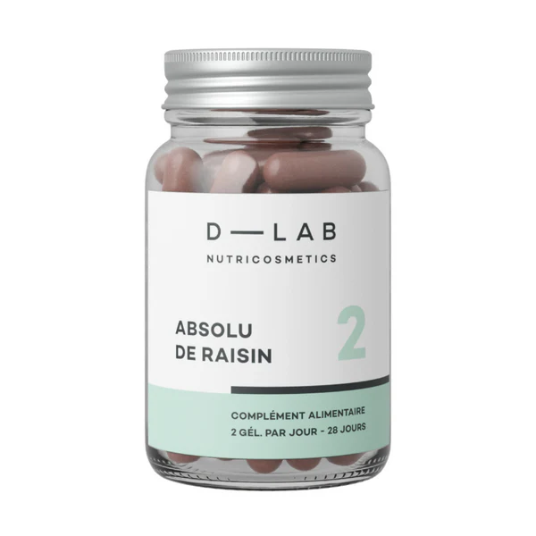 D-lab Absolu de Raisin | Premières rides 56 gélules - 1 mois