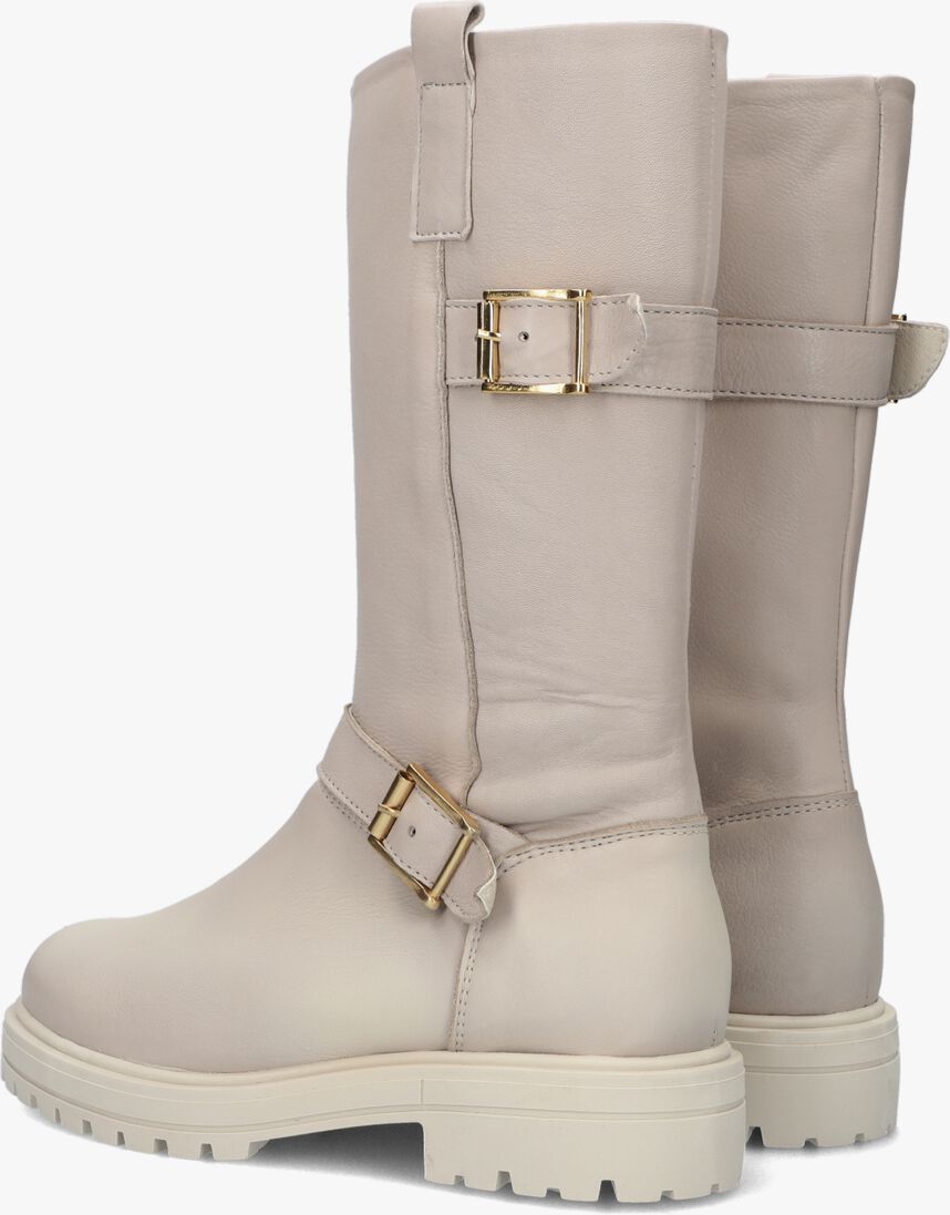 WYSH beige wysh hoge laarzen emily
