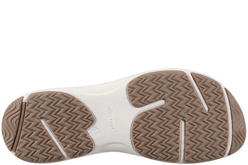 NEW FEET SKO I SANDFARVET RUSKIND