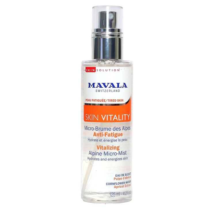 SkinSolution Skin Vitality micro-brume des Alpes anti-fatigue 125ml