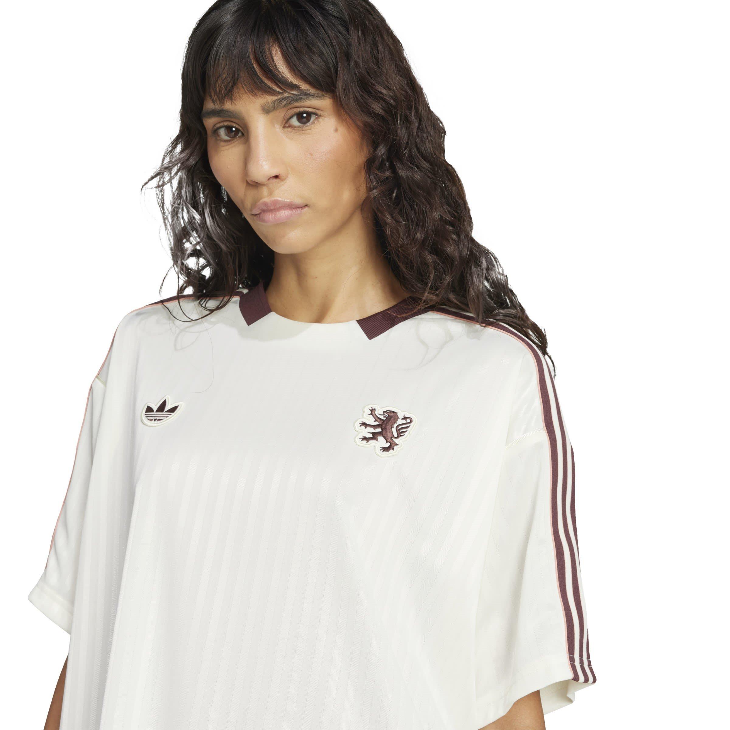 adidas Olympique Lyonnais Terrace 2024 2025 Icons Shirt Womens