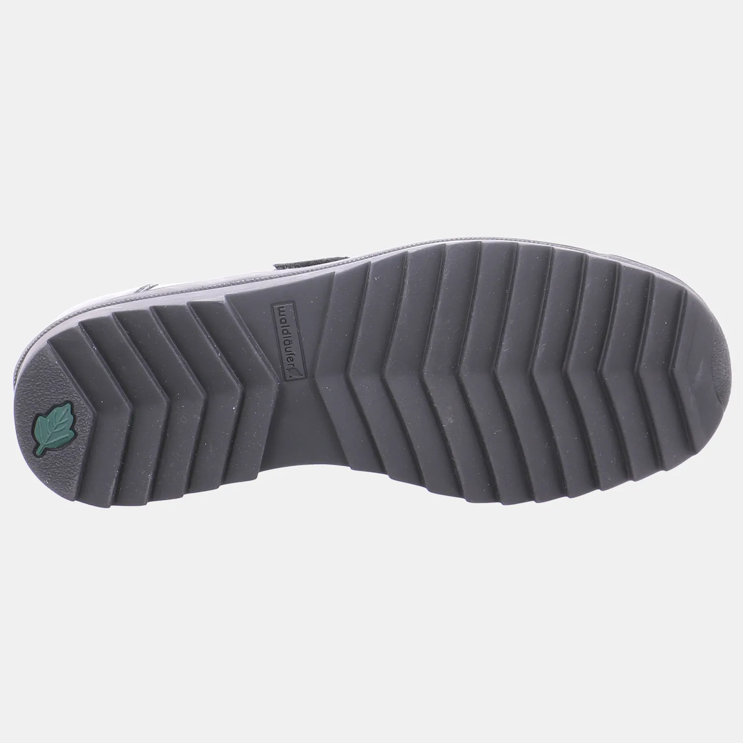 WALDLÄUFER Halbschuh Schwarz Leder