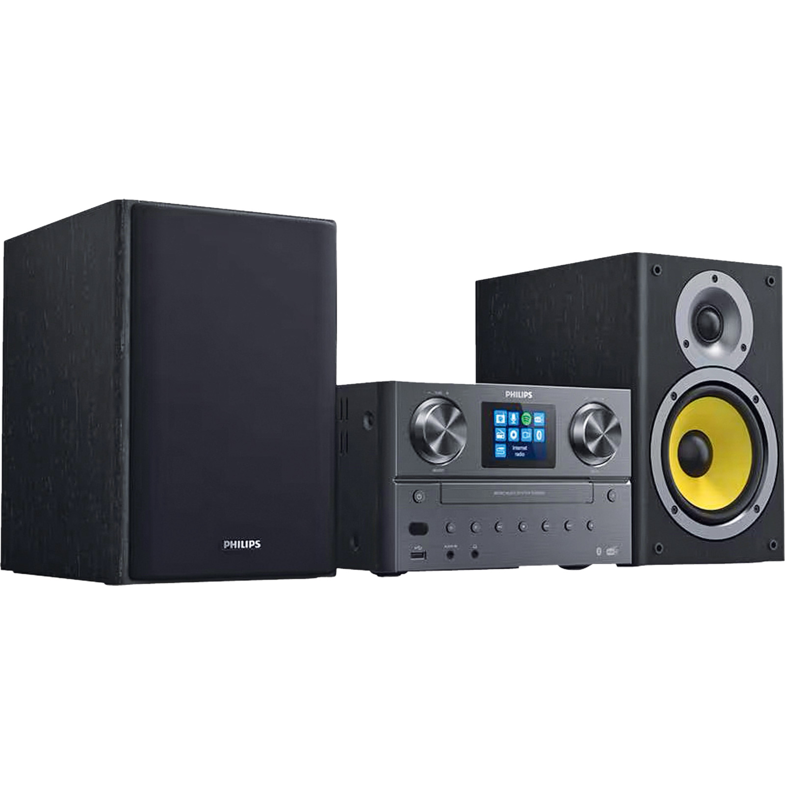 Philips Micro-HiFi Anlage TAM8905/10 Schwarz