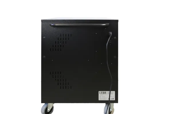 LEBA NoteCart Flex Extended 32 - Vogn med hjul (kun opladning) - for 32 tablets/notebooks - låsbar - skærmstørrelse: op til 15