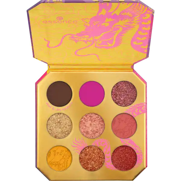 love, luck & dragons eyeshadow palette 01 Follow The Dragon Sparks