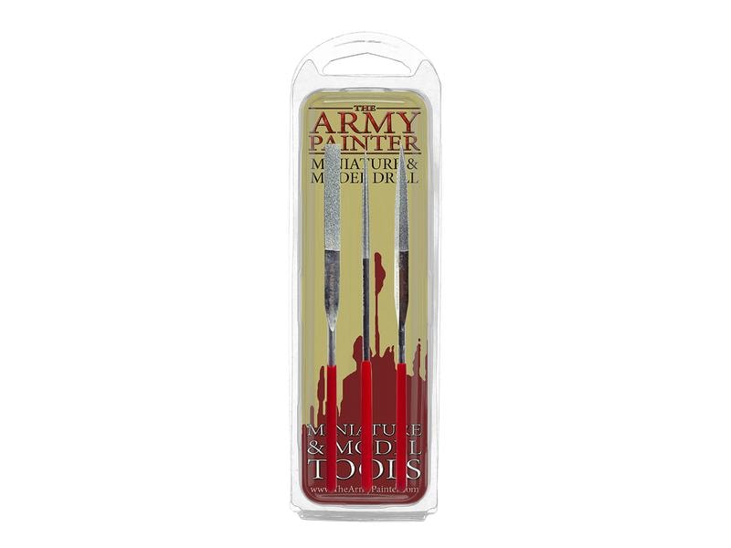 The Army Painter Werkzeug Miniature and Model Files Drei Diamantfeilen für Miniaturen und Modelle