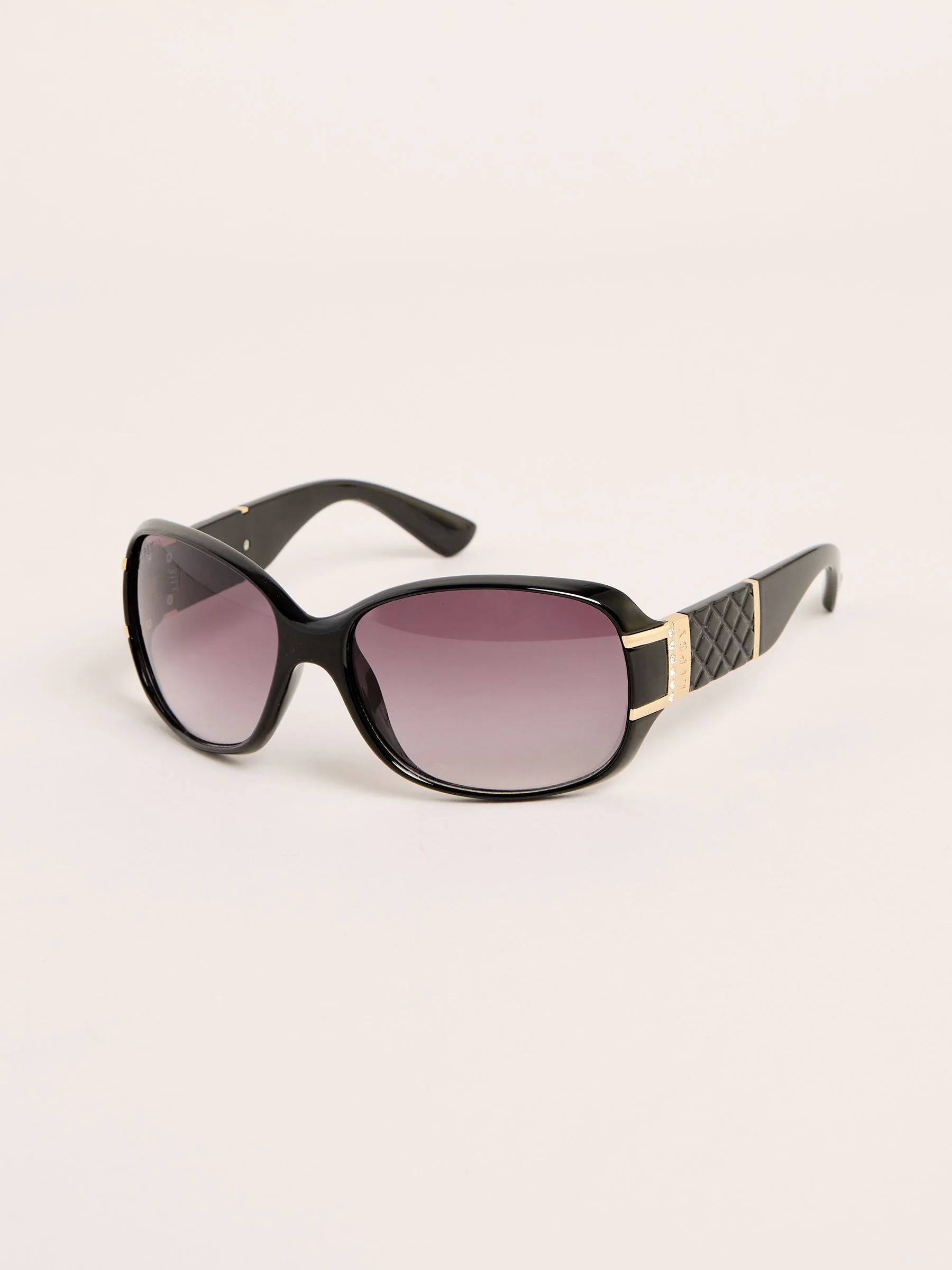 Zwart - Lipsy Wrap Around Sunglasses
