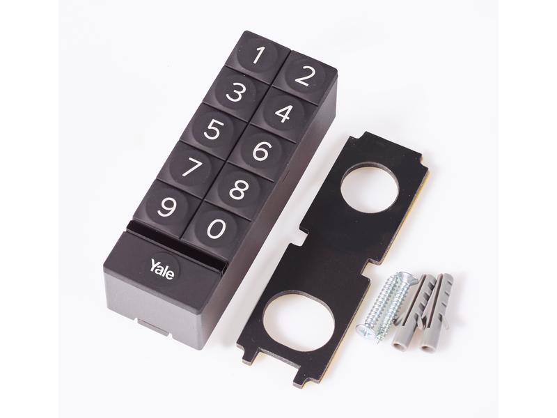 Yale Smart Keypad Schwarz Sicherer Zutritt mit Code-Abfrage