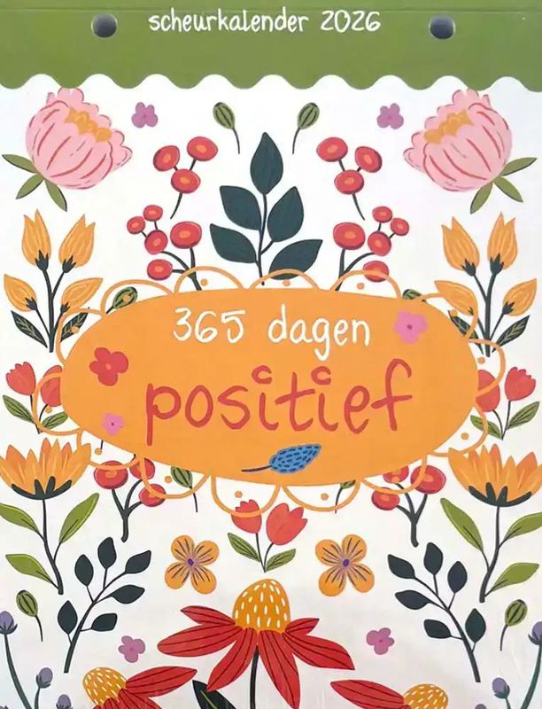 Scheurkalender 2026 - 365 Dagen Positief - Inspirerende Spreuken