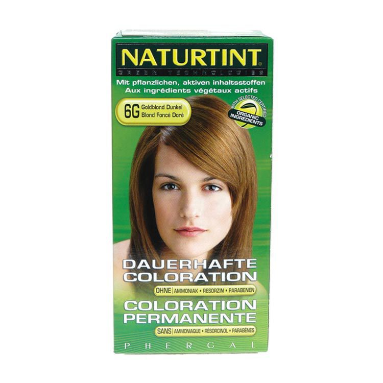 Naturtint Haarverf Donker Goudblond 6G 160 ml