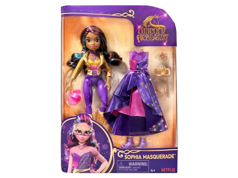 Unicorn Academy Dlx Doll Sophia Masquerade 24 cm