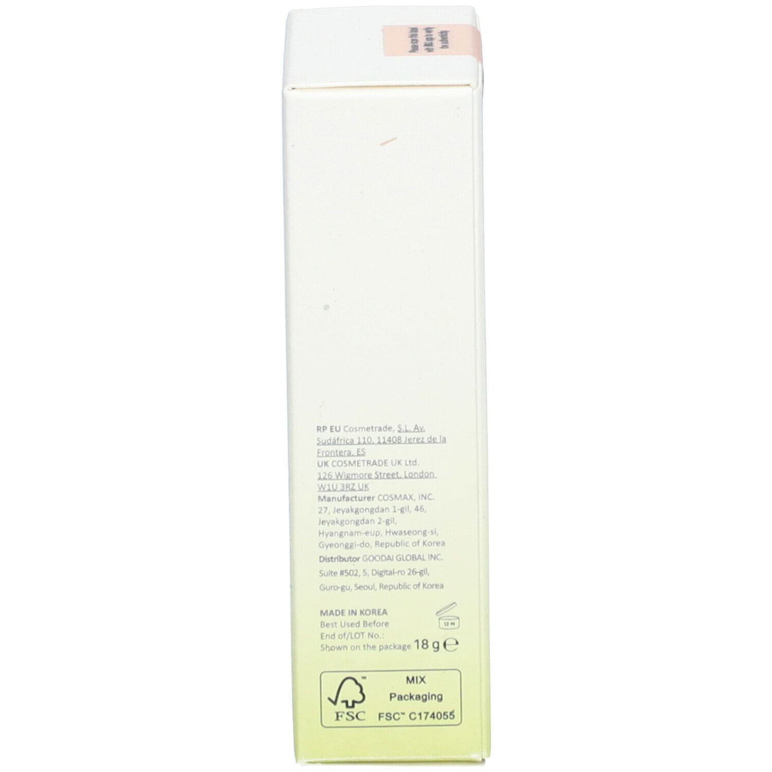 Beauty of Joseon Matte Sun Stick Mugwort + Camelia