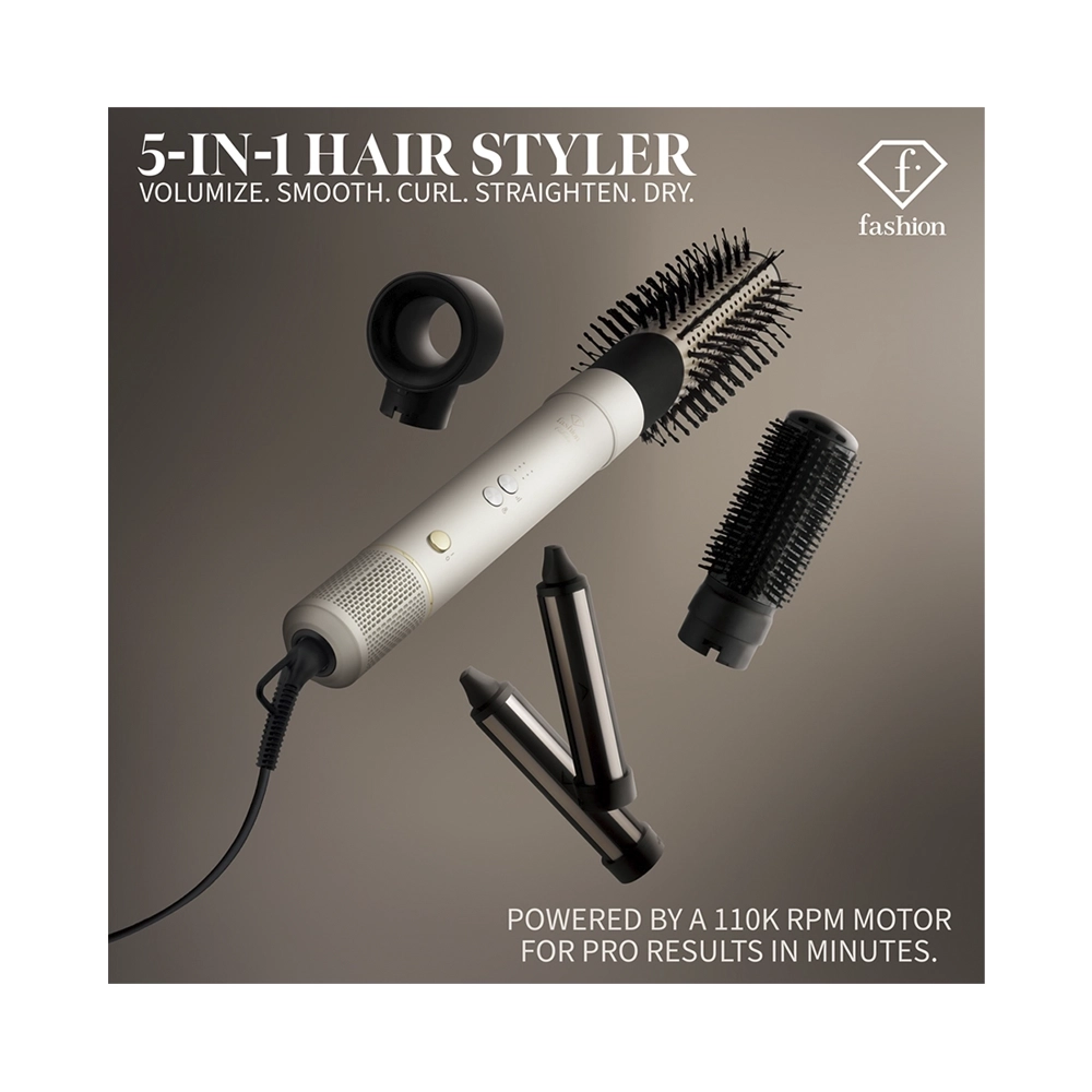 fashion 5 in 1 Professionelles Haarstyling-Gerät Cream Gold Collection