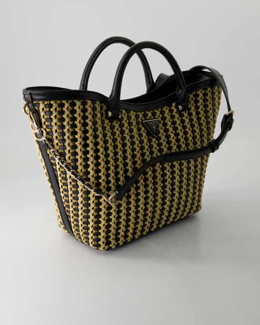 Guess Atalia Tote Handtasche in Schwarz