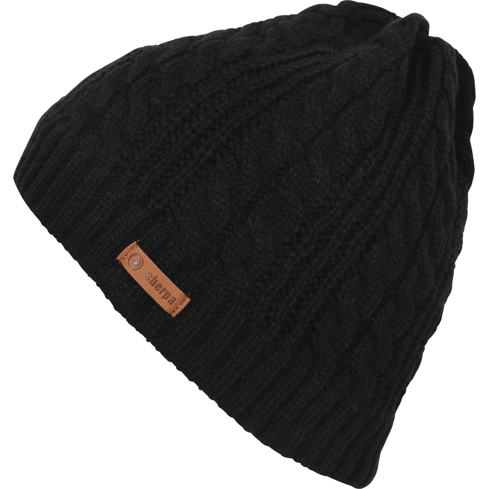 Sherpa Damen-Wintermütze Nagpo schwarz