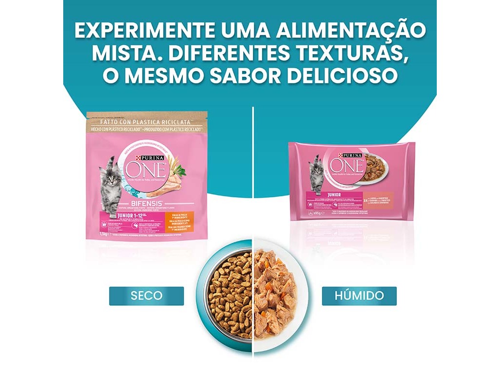 RAÇÃO PARA GATO PURINA ONE JUNIOR 2.8KG