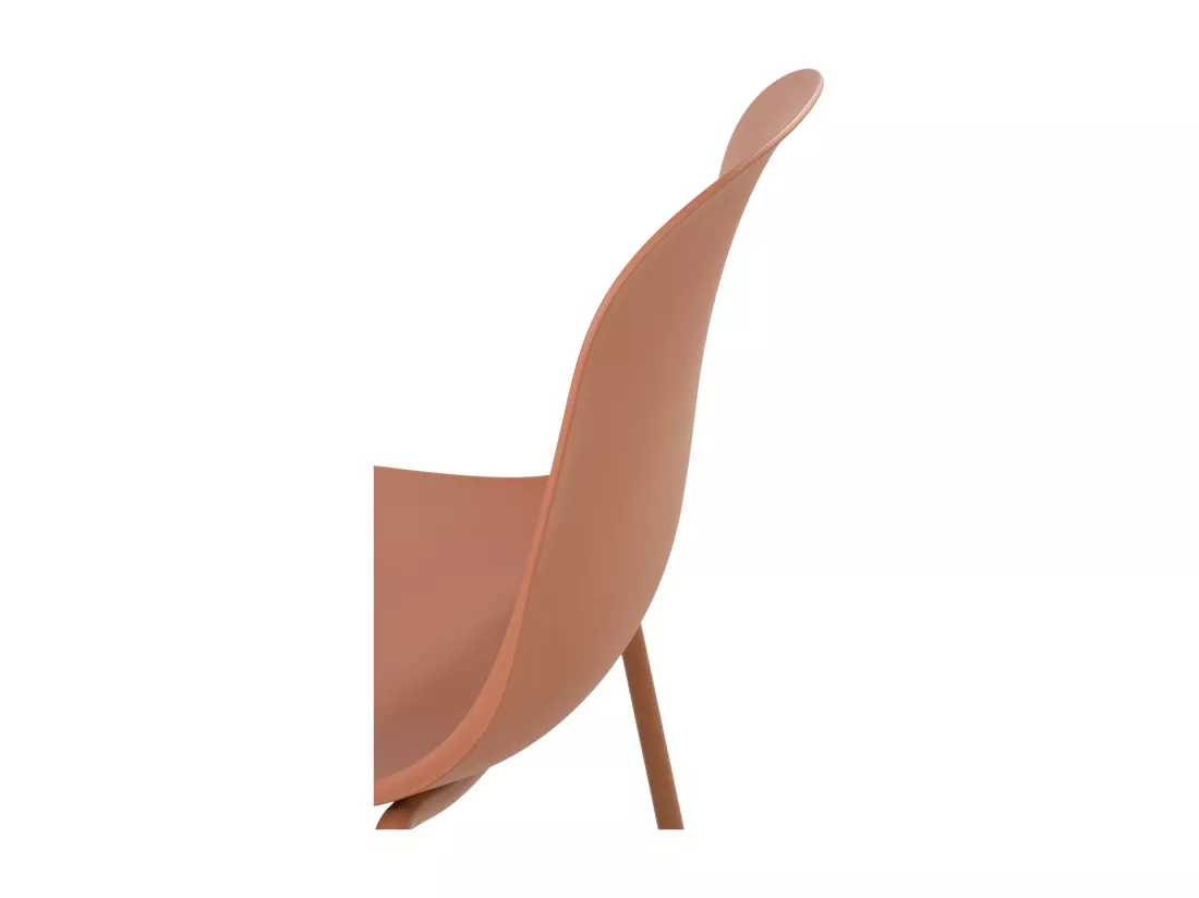 Chaise de conférence - Plastique - Terre cuite - Hardin