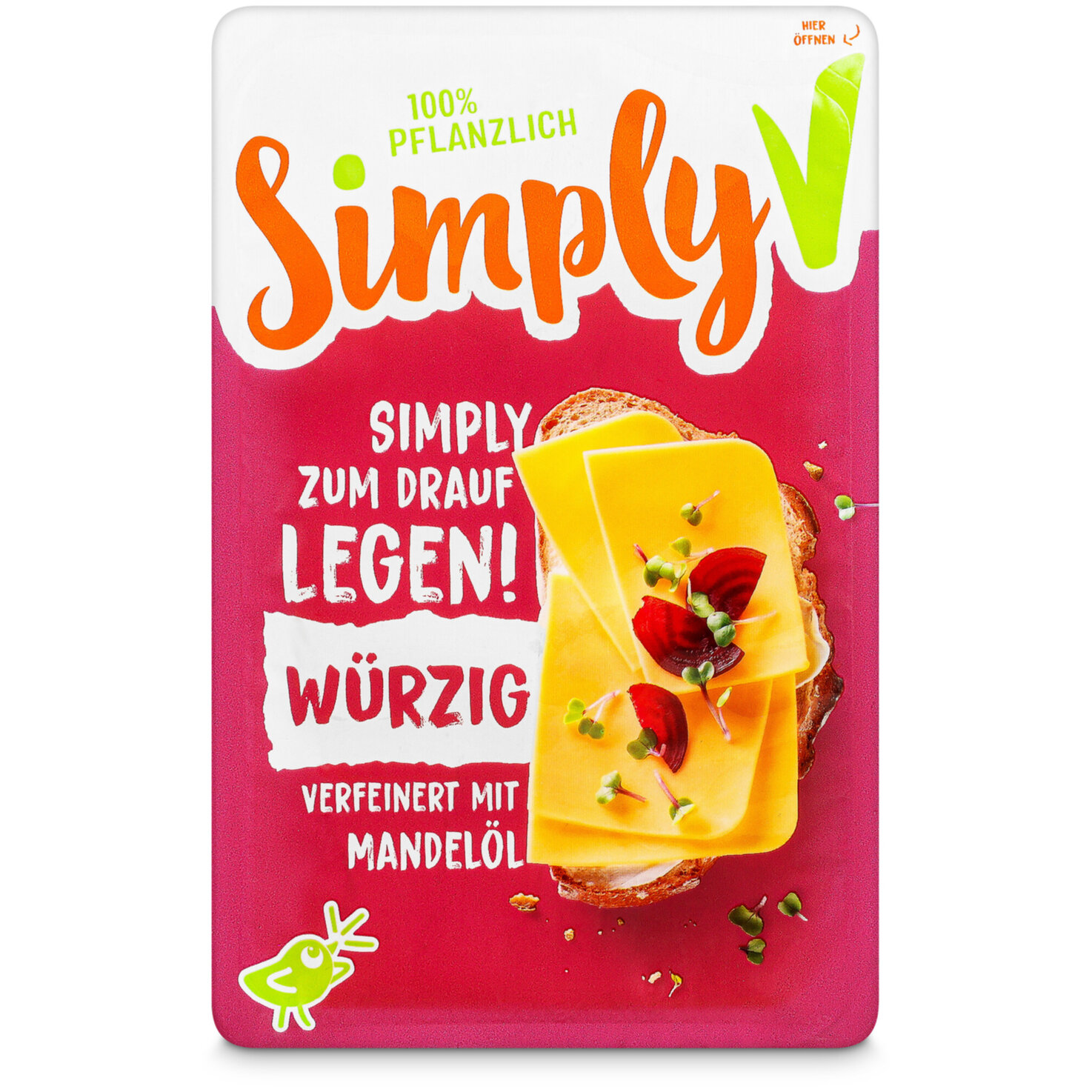 Simply V Vegane Geniesserscheibe Würzig