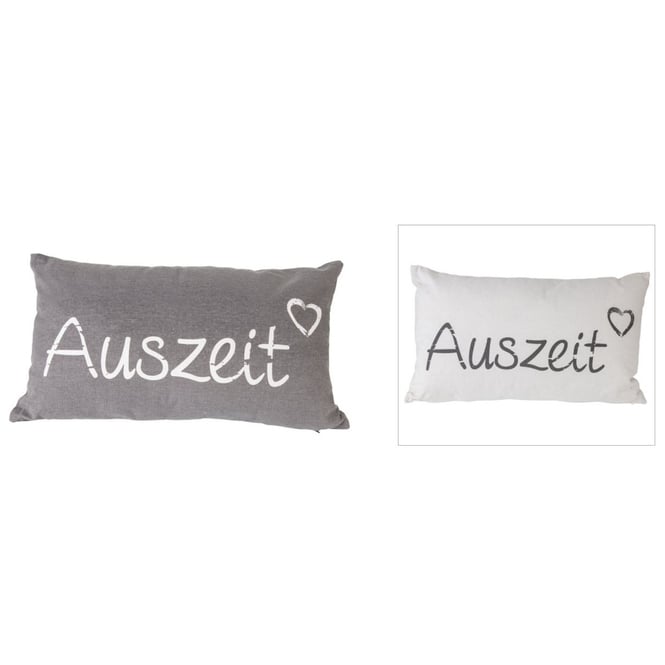 Kissen - Auszeit - Maße: ca. 30 x 50 cm - verschiedene Farben