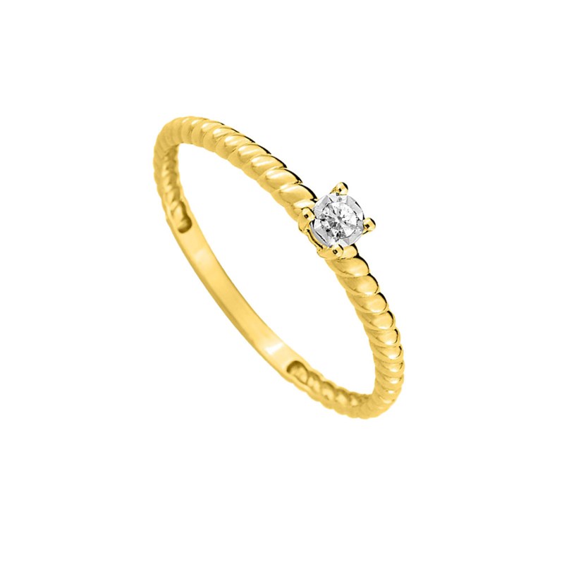 Bague femme - Or 9 Carats
