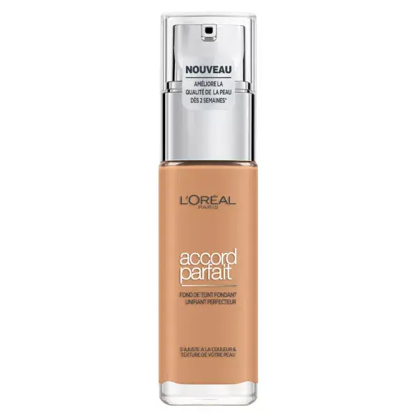 Base Líquida True Match da L'Oréal Paris, nº 7.D Âmbar Dourado, 30ml