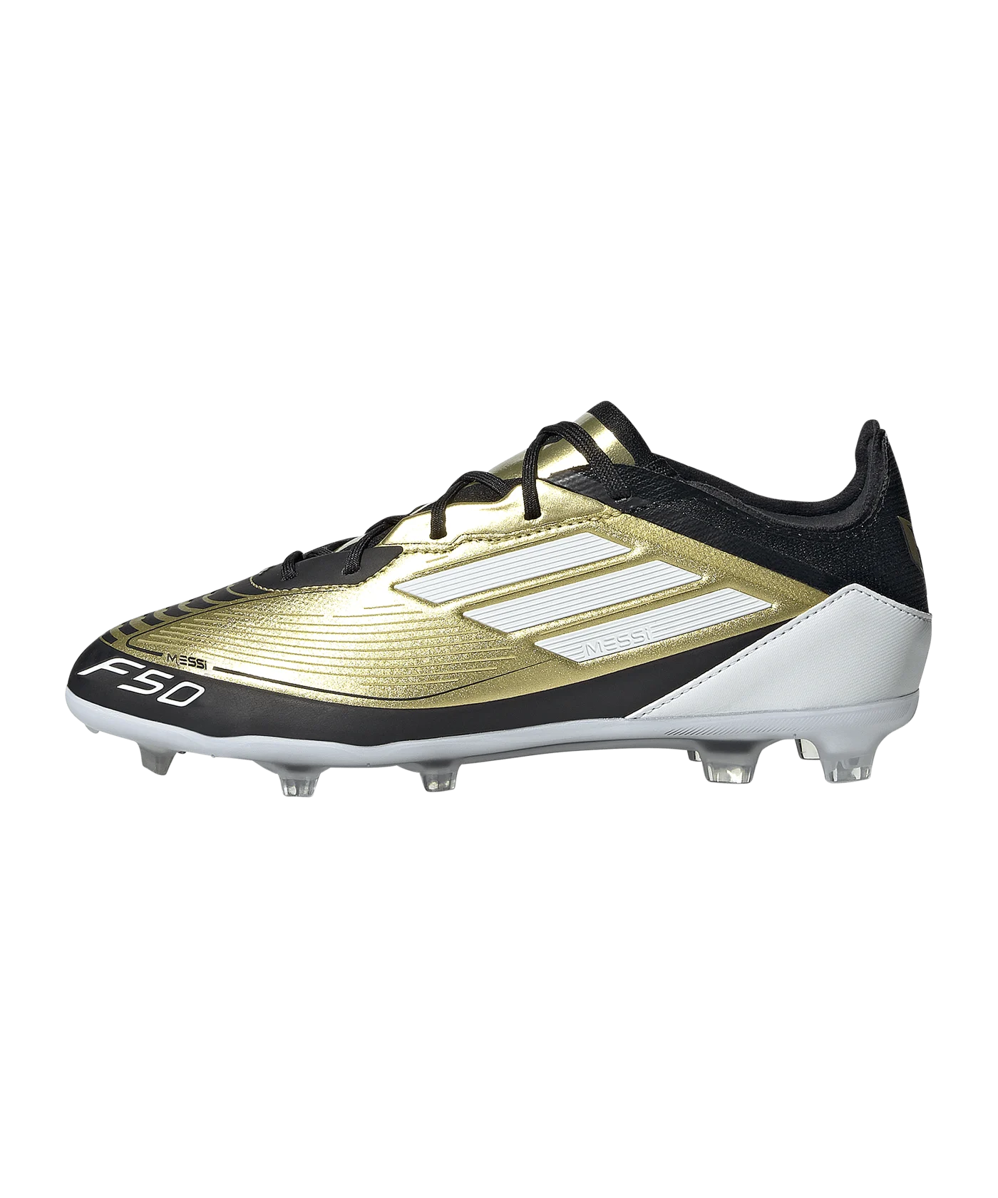 adidas F50 Elite FG Messi Triunfo Dorado Kids Gold Weiss