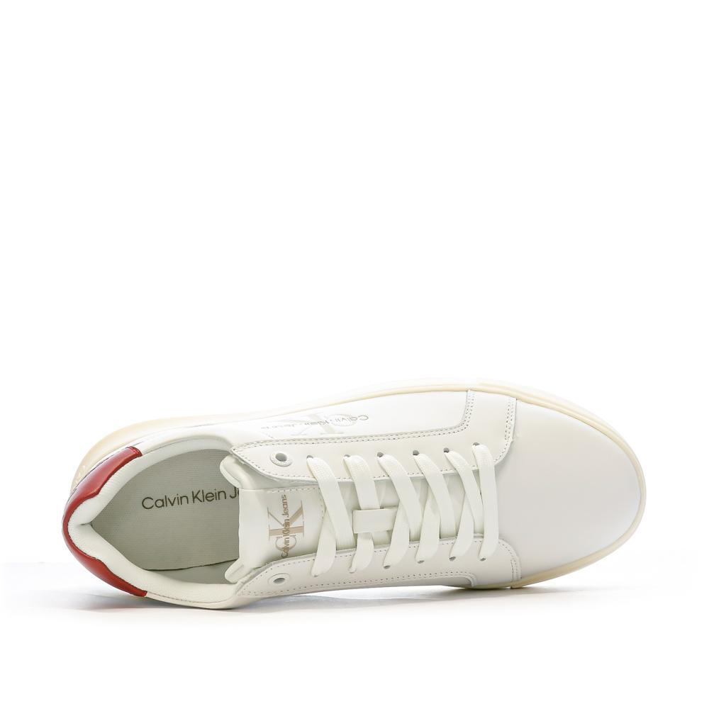 Calvin Klein Jeans Baskets Blanches Homme Calvin Klein Jeans Chunky Cupsole