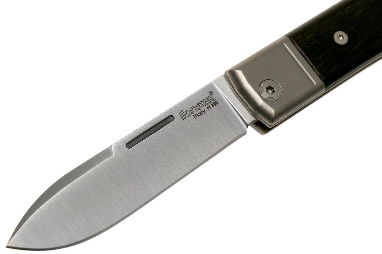 LionSteel BestMan BM2 EB Ebony slipjoint zakmes