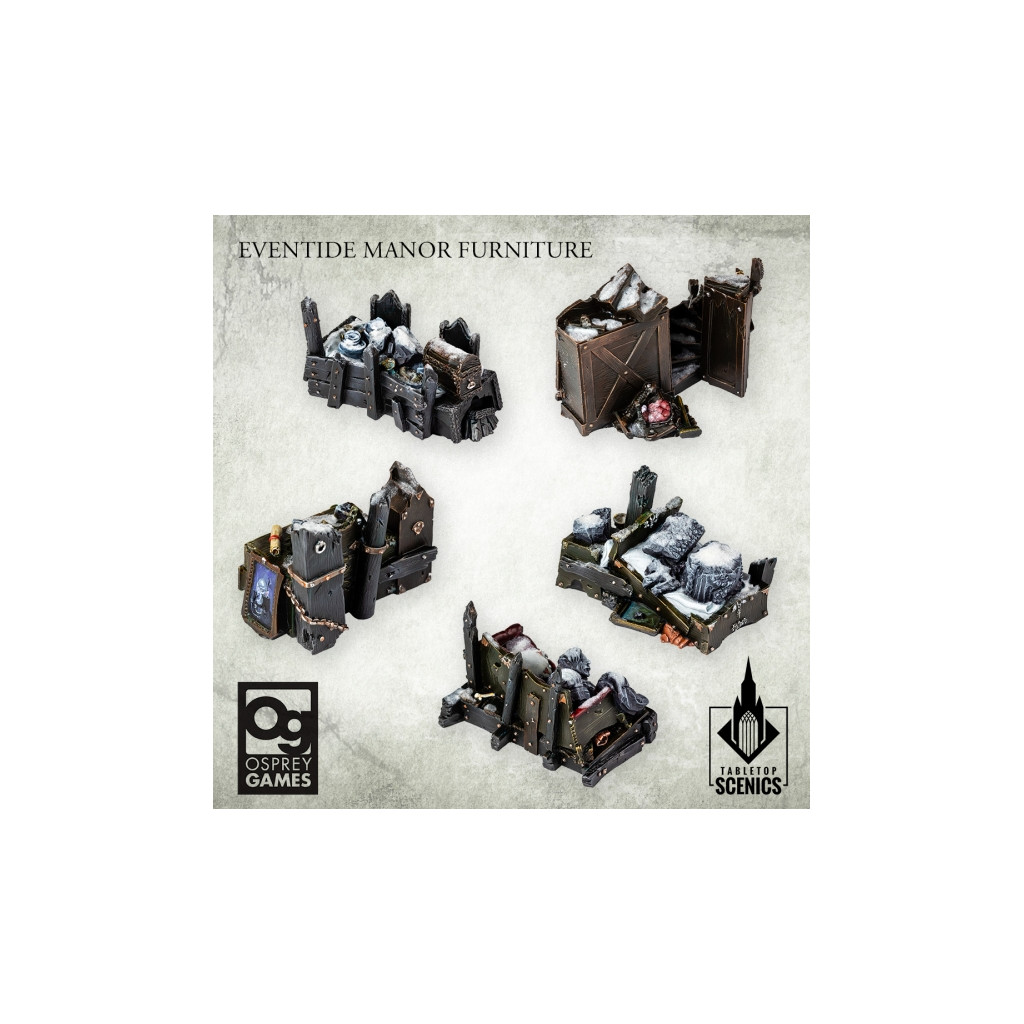 Décors Officiels Frostgrave - Eventide Manor Furniture