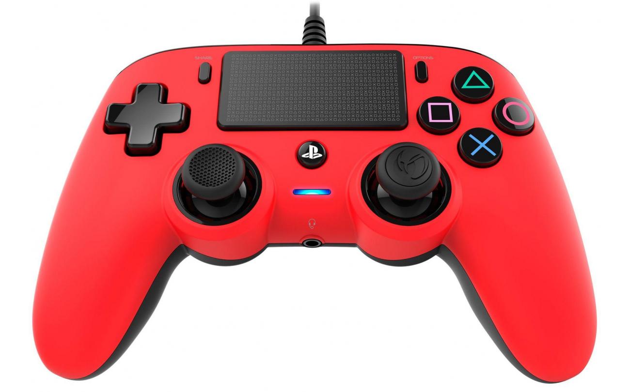 PS4 Nacon Wired Official Controller Rood