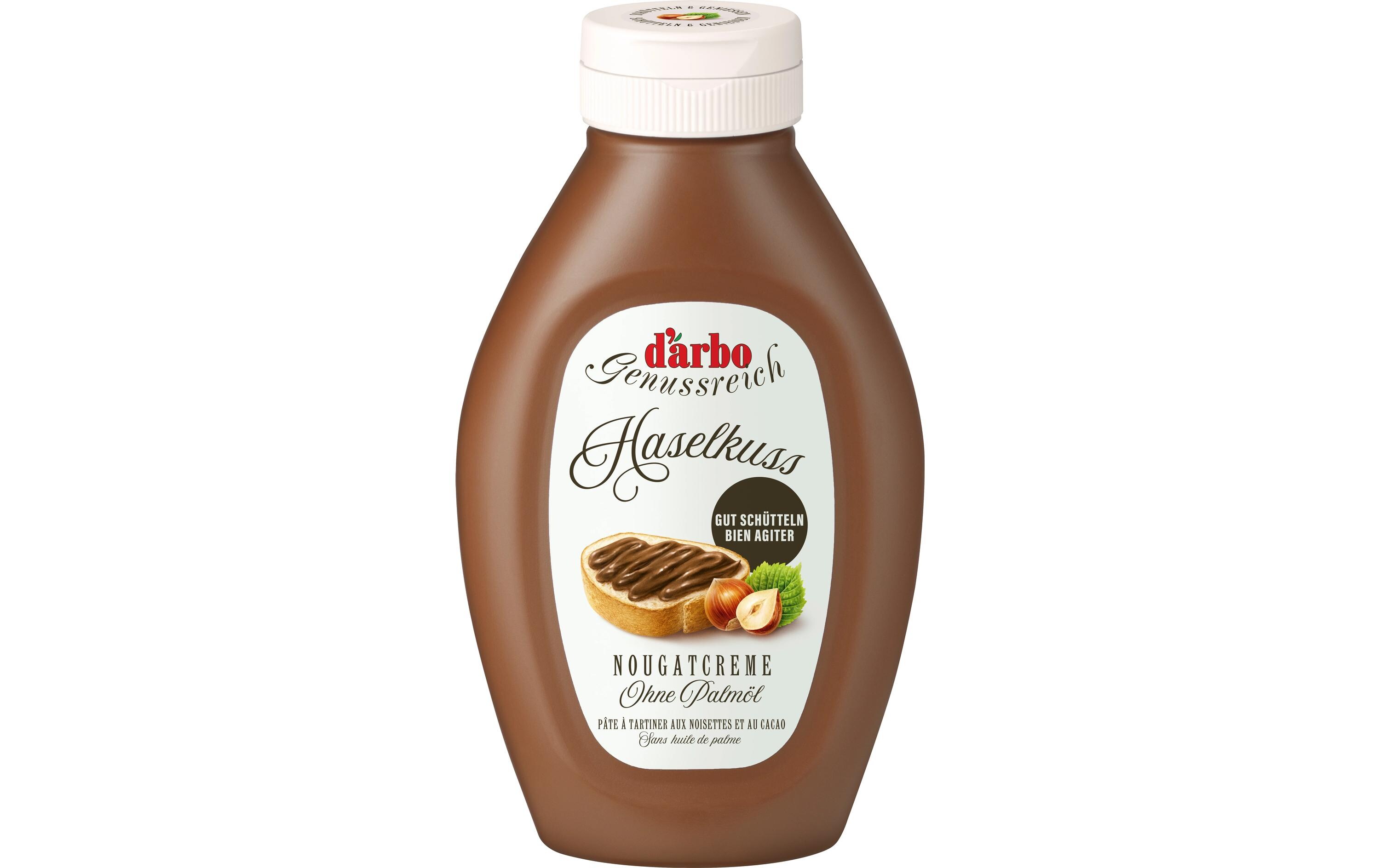 Nougatcreme Haselkuss Dosier-Tube 320 gHaselnuss-Nougat Tube
