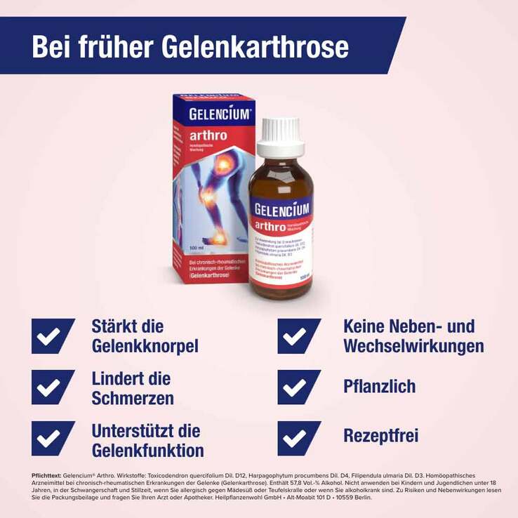 GELENCIUM® arthro Tropfen, 50 ml