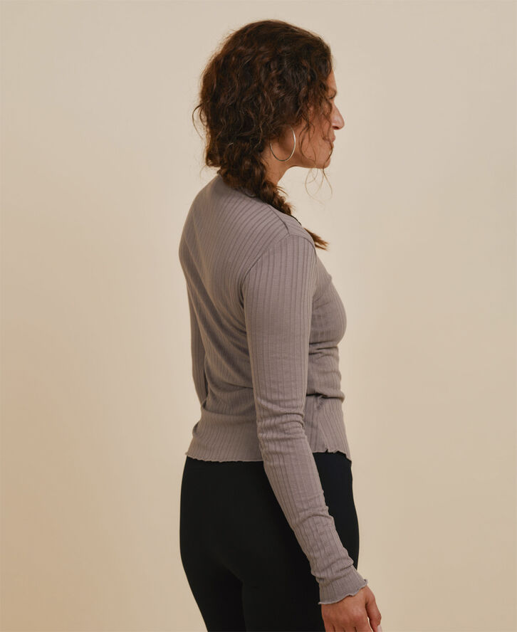 Cartel Copenhagen Powder Long-sleeve Top - Hazel Lysebrun