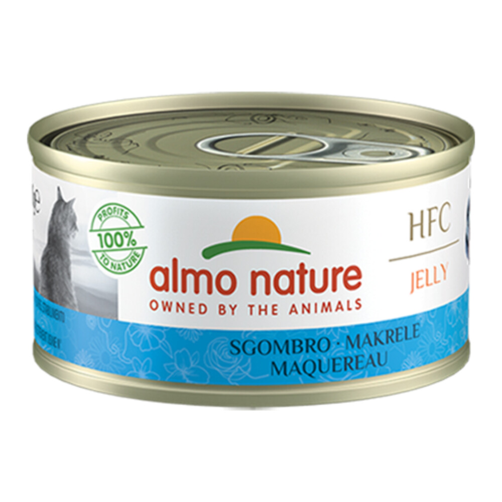 Almo Nature HFC Jelly Kattenvoer Nat Makreel70 gr