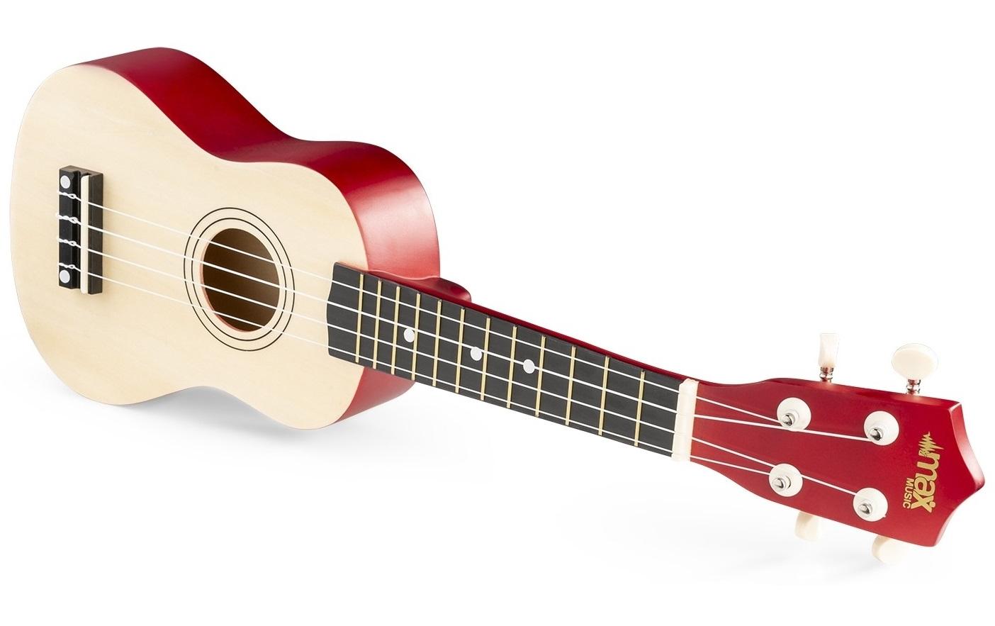Ukulele UKEY Set Soprano Natural 21 ZollSopranukulele mit Tasche und Zubehör
