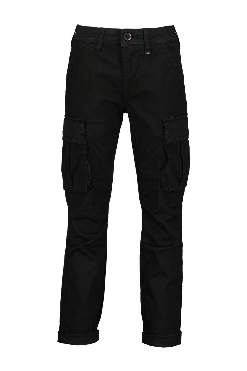 Vingino regular fit cargobroek Bergamo zwart