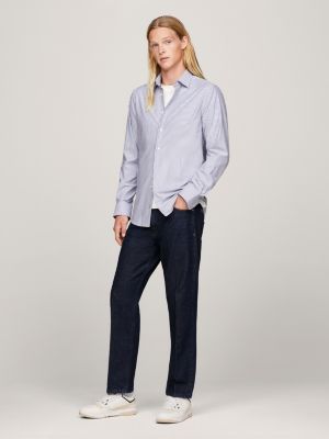 Camisa Oxford Flex Stripe Regular Fit
