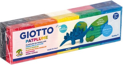 Giotto Patplume Modelleirer 10-pack, Flerfarget