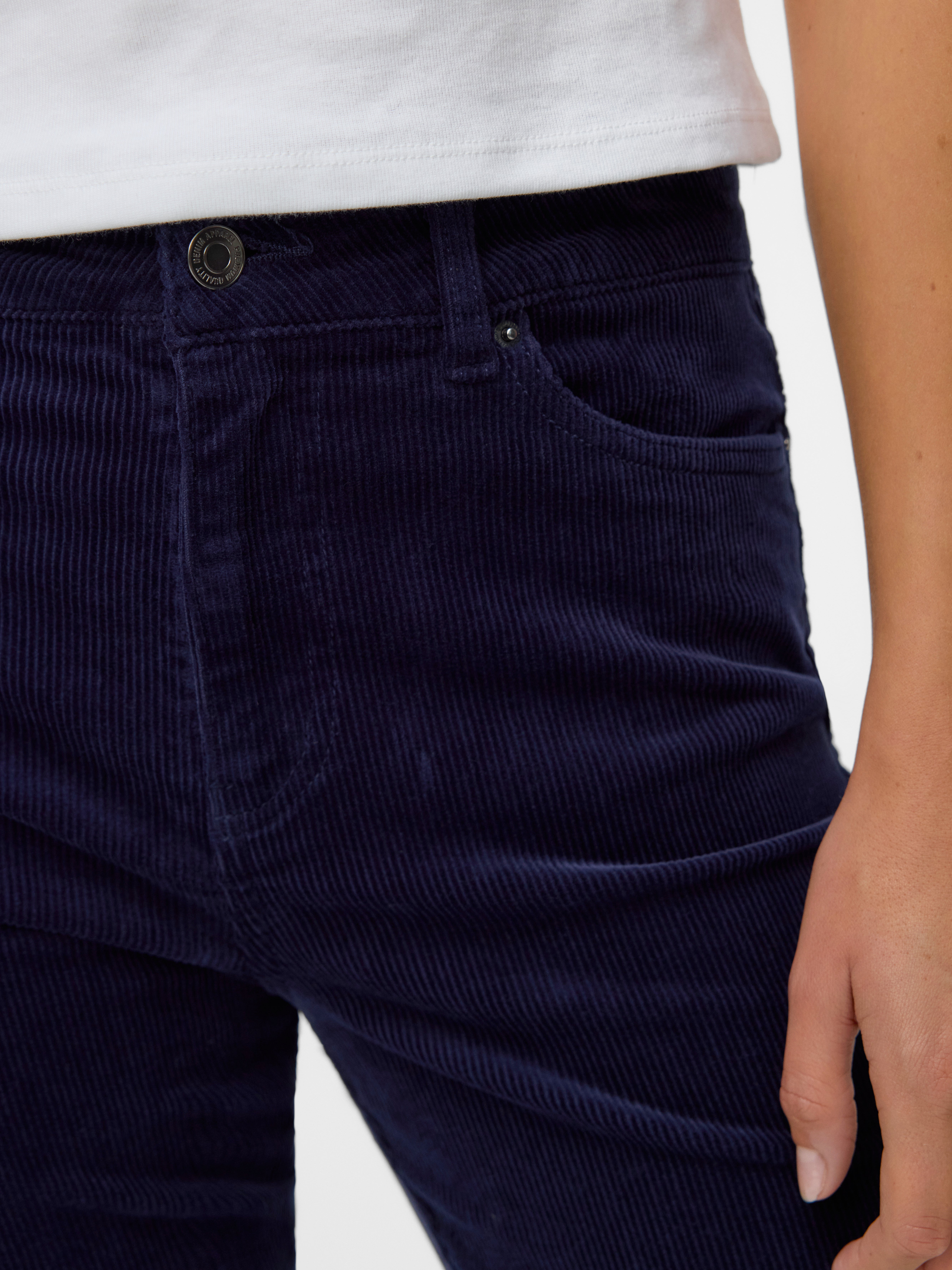 VMSIGA High rise Corduroy Broek