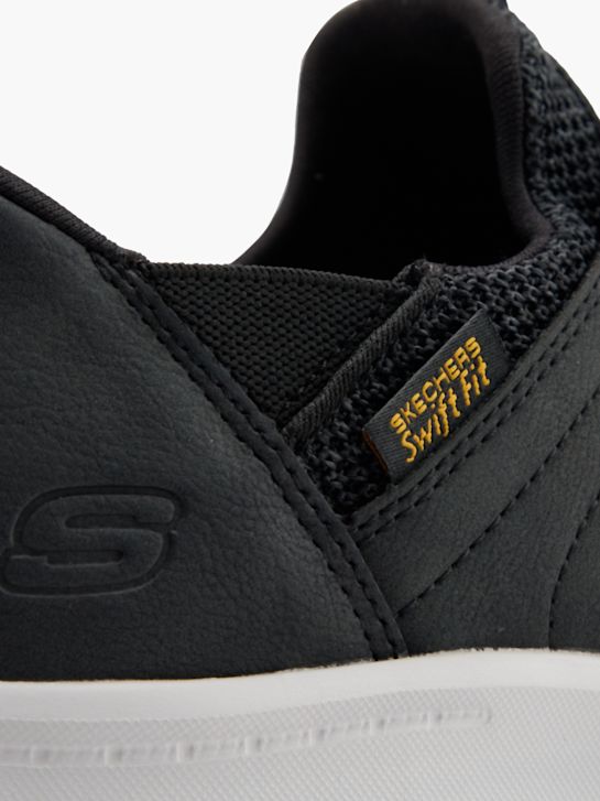 Skechers DAWSON Slip-Ons Schwarz