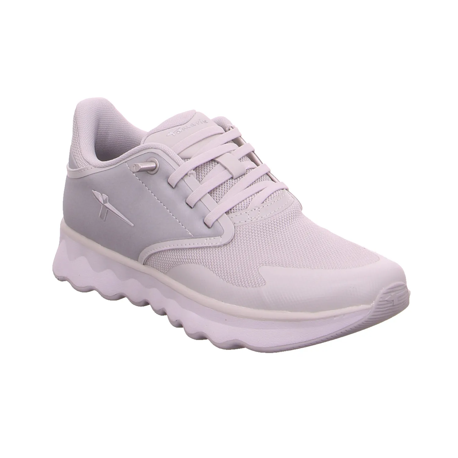 TAMARIS Sneaker Grau Textil