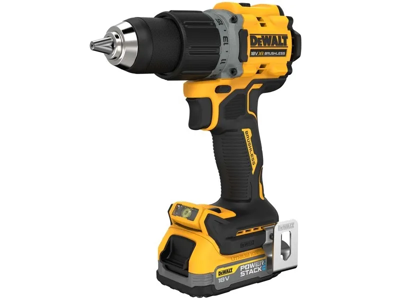 DeWALT DCD800E2T-QW, Pistolgreb boremaskine, Børstefri, 1,3 cm, 2000 rpm, 5,5 cm, 90 Nm