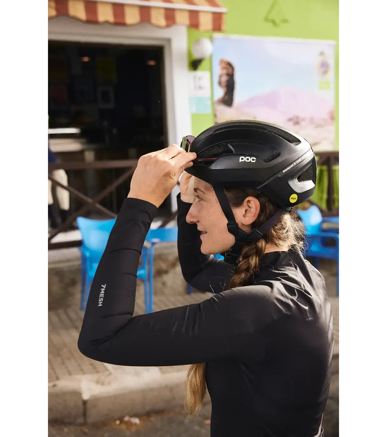 7mesh Atlas Fietsshirt Lange Mouwen Zwart Dames