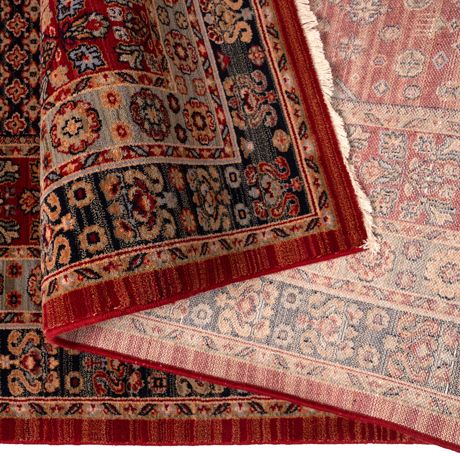 Teppich SAHARNA - rot-multicolor - 160x230 cm