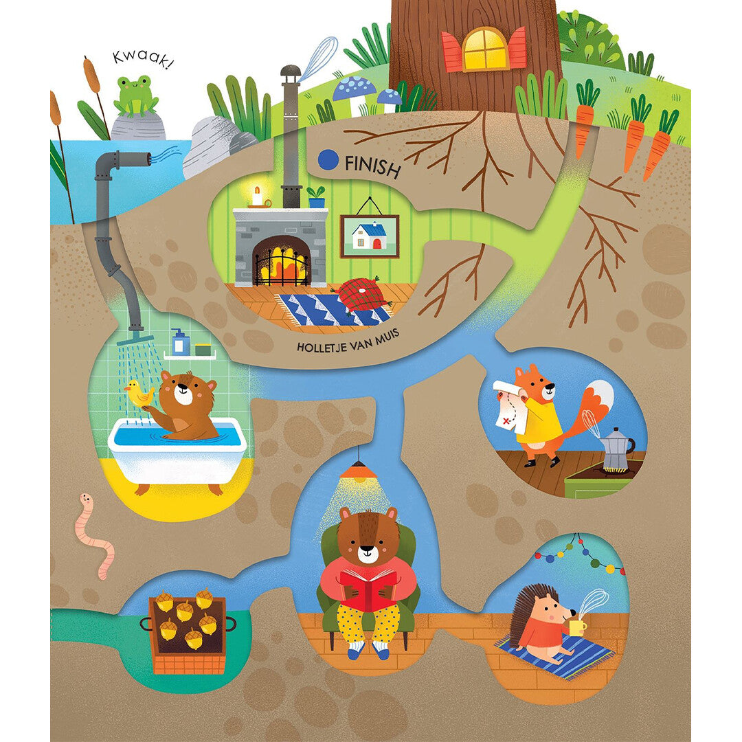 Uitgeverij usborne volg met je vinger doolhoven