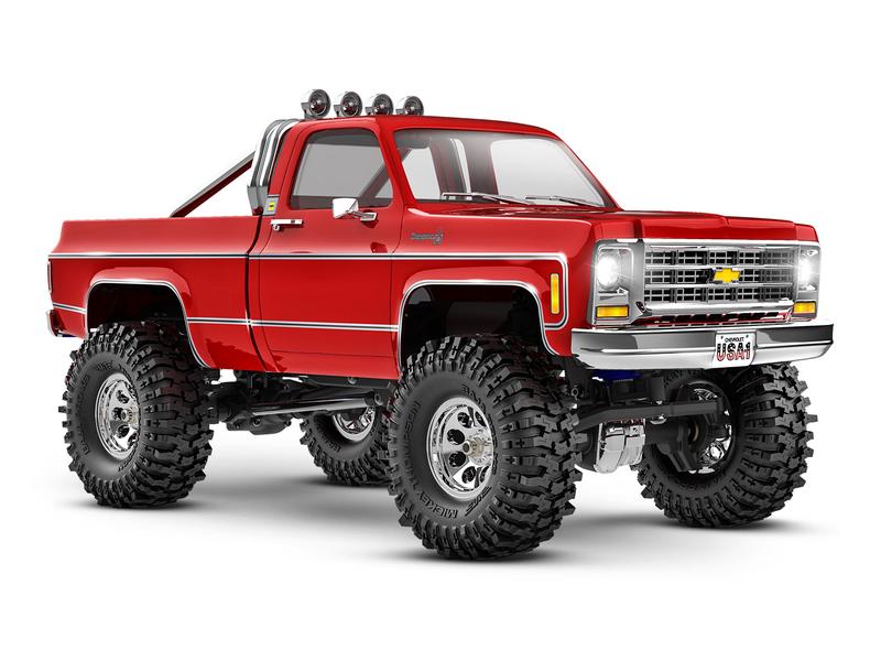 Traxxas Scale Crawler TRX-4m Chevy K10 High Trail Rot, RTR, TRX-4 Performance im Mini-Format