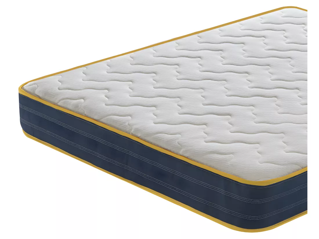 Matelas ressorts ensachés et mousse mémoire à 9 zones différenciées - 23 cm de hauteur - Anatomique 180x200 cm